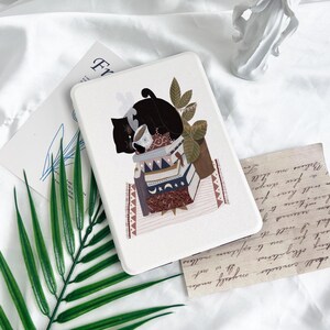 Cute Cat 2024 Colorsoft Strap Kindle case Paperwhite Kindle case,Kindle/Paperwhite 10/11th 6&#39;&#39; 6.8&#39;&#39; Auto Wake/Sleep customization