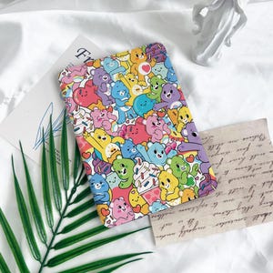 Étui pour Kindle coloré Ours mignon 2024 Colorsoft Strap Étui pour Kindle Paperwhite, Kindle/Paperwhite 10/11th 6'' 6.8'' Étui Kobo Clara couleur Kobo