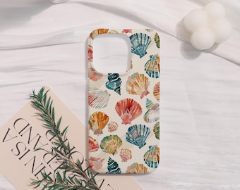Colorful Shells  Hard Phone Case For iPhone 17 iphone 16 15 14 13 12 11 iPhone Pro/Pro max iPhone XR XS Max Mini iPhone 16e,Customized Gift