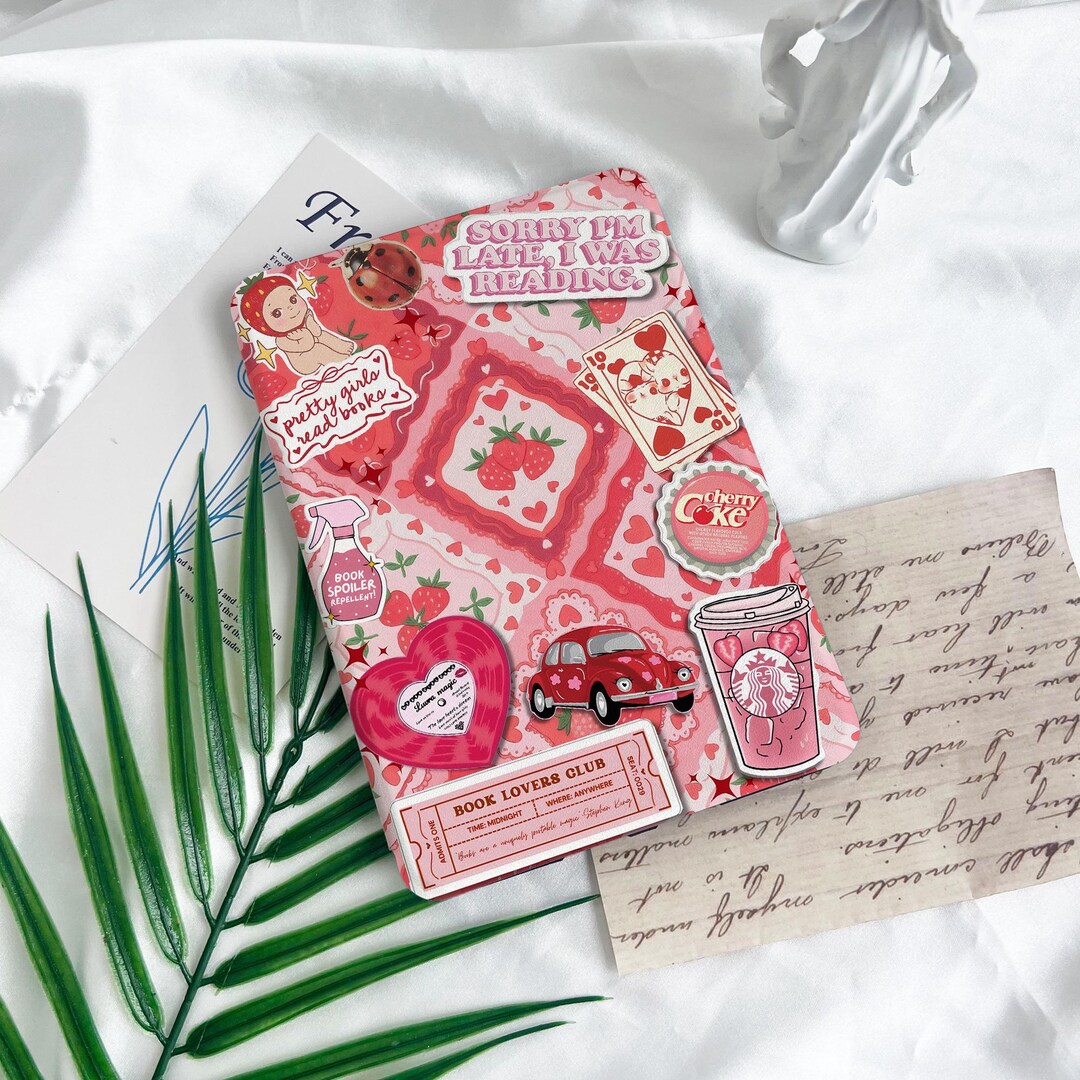 Strawberry Pink 2024 Colorsoft Strap Kindle Case Paperwhite Kindle Case ...