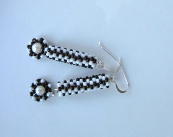 Gabarone Beaded Dangle Earrings