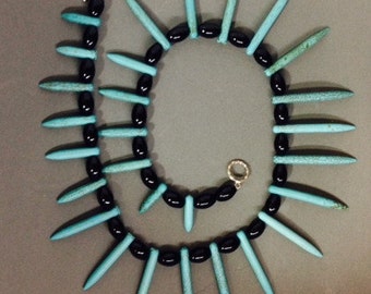 Fumba Beach Spiky Howlite Necklace