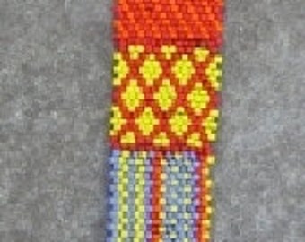 Nairobi patchwork beaded bracelet