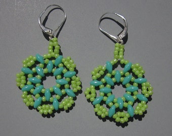 Arusha Beaded Dangle Earrings