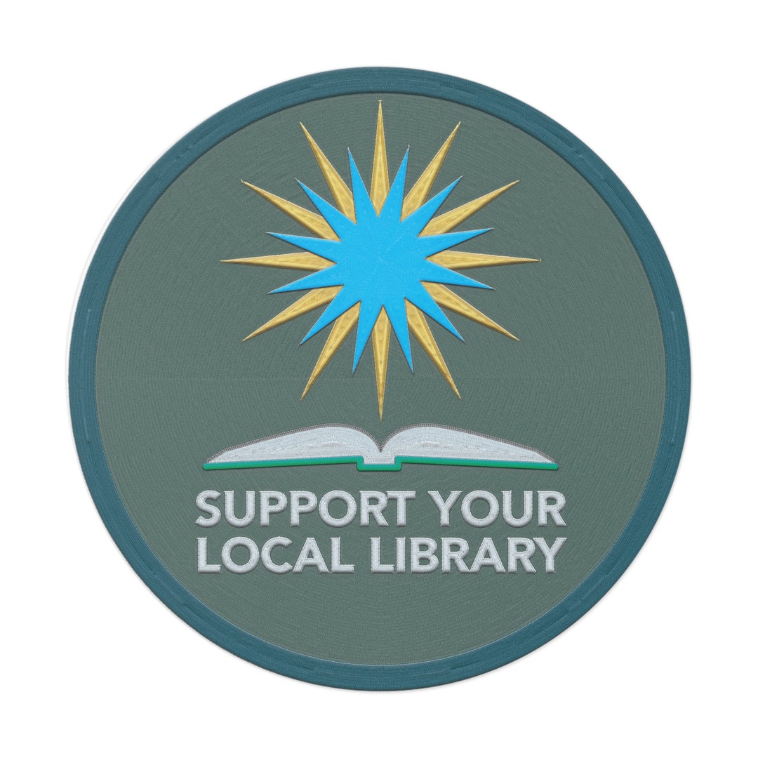 Vinyl Sticker for Library Lovers, Support Local Libraries Decal ...