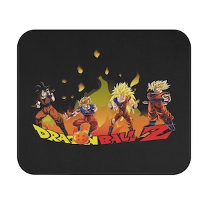 Dragon Ball Z Mouse Pad, Gamer Gift, Anime Desk Accessories, Office Decor, Unique Gaming Mousepad