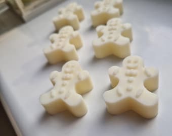 Highly Scented Gingerbread Wax Melts Strong Wax Melts 100% Vegan Soy Wax Unique Wax Melts Handmade Christmas scent wax Melts