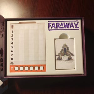 Faraway Box Insert / Organizer