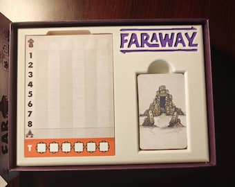 Faraway Insert (supports Sleeved Cards) - Etsy Faraway Insert (supports Sleeved Cards) - Etsy