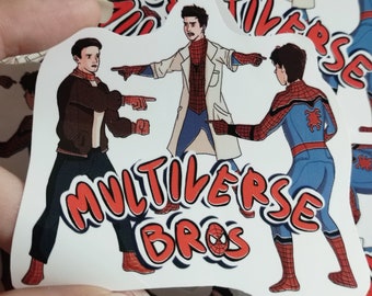 Sticker Spiderverse bros