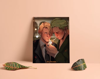 Print ZOSAN Zoro and Sanji Una Pieza