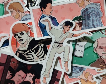 Pack Stickers KarateKid