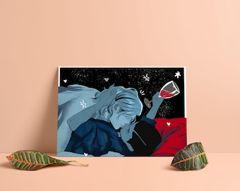 Print A5 IWTV LouisxLestat