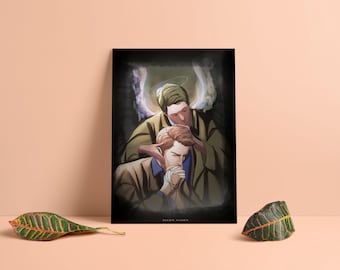 Destiel A5 Print