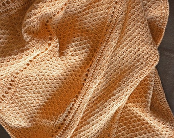 Lacy Mocha Shawl