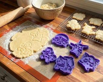 Pokémon-Inspired Cookie Cutter Set