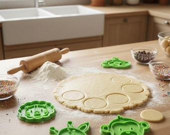 Jungle Animal Cookie Cutters: Safari Theme Baking