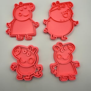 Peppa Pig Cookie Cutters – Perfect for Kids’ Parties & Baking Fun!