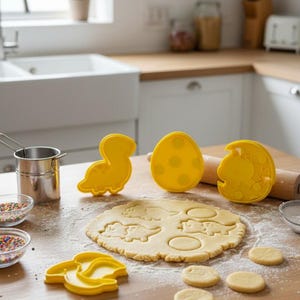 Dinosaur Cookie Cutters – 3D Printed Baking Set