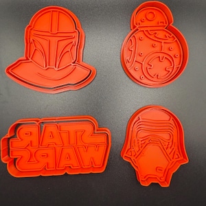 Star Wars Cookie Cutters - Unique Designs for Your Baking Adventures!