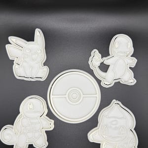 Pokémon-Inspired Cookie Cutter Set