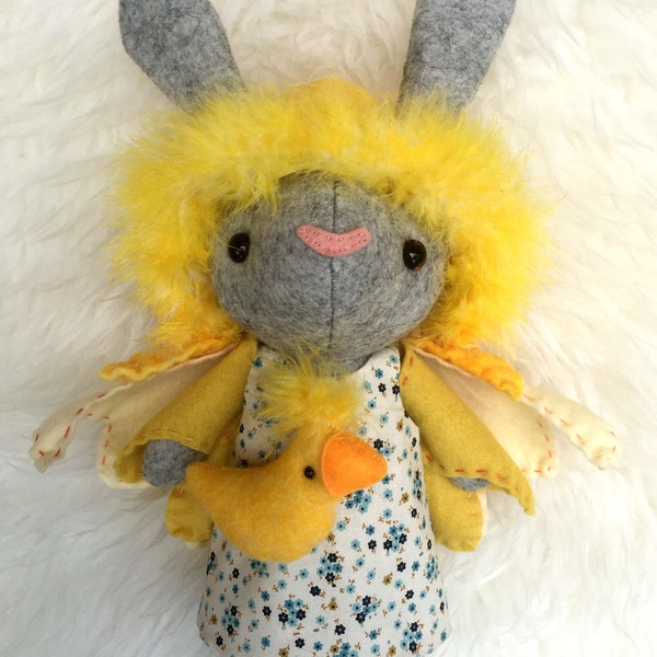 Briar the Bunny and Peep PDF Sewing Pattern