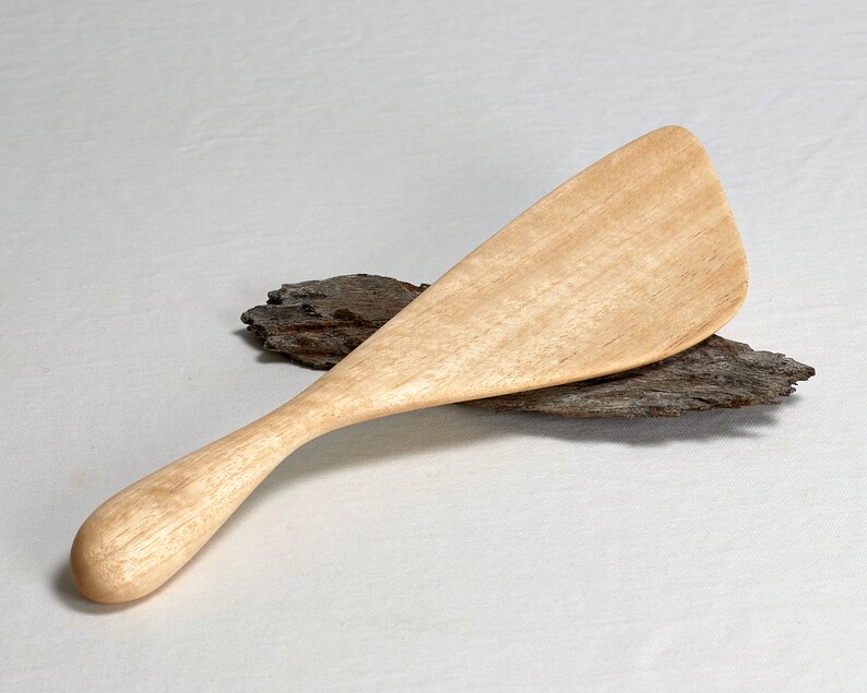 Paddle Stirrer Left or Right Hand Stirring Utensil Wood Etsy