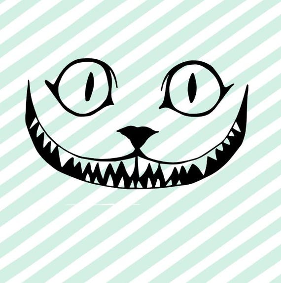 Cheshire Cat Face, Cheshire Grin, Wonderland, Curiouser Curiouser
