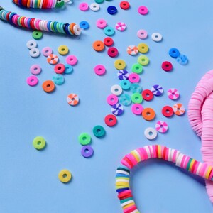Bead set for girls, featuring assorted colours & shapes. Ideal for craft-loving kids who enjoy making jewellery.