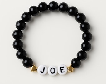 Personalized Page Boy Name Bracelet, Matching Custom Name Wedding Jewellery