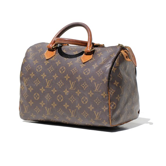 Louis Vuitton Monogram Speedy Hand Bag SW 185 | Etsy
