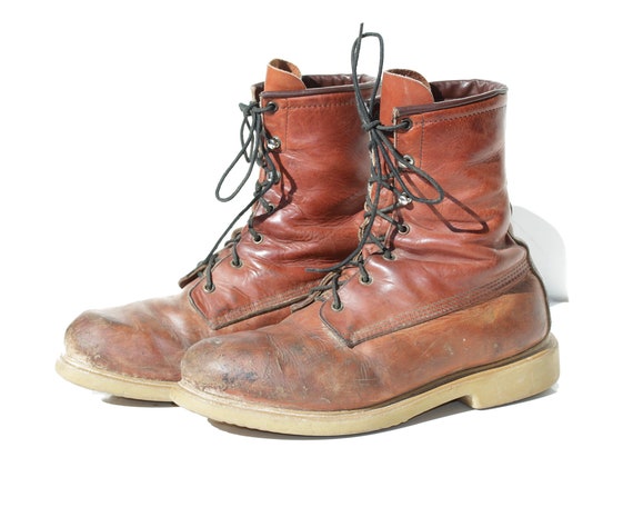 insulated leather work boots