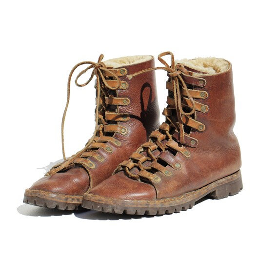 Size: 10 / Vintage Men's Insulated Brown Leather L