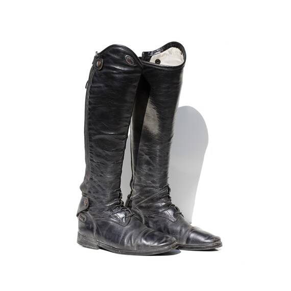 black riding boots size 9