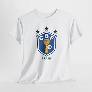 Brazilian Soccer Champion Tee: Unisex Heavy Cotton Sports T-Shirt
