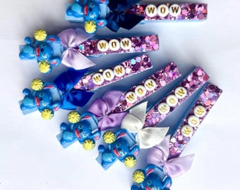 10 | Florida Cheer Clips | Cheer Spirit Pins | Crazy Spitit Dog | Set of 10
