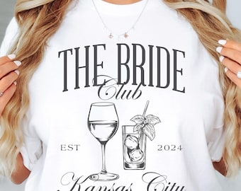 Kansas City Bride Club Bachelorette Party Location Shirt