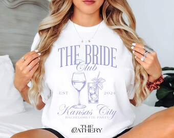 Kansas City Bride Bachelorette Party Location Shirt