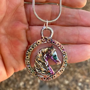 Horse Medallion Pendant