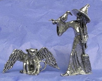 Wicked Witch and Winged Monkey From Wizard of Oz Series