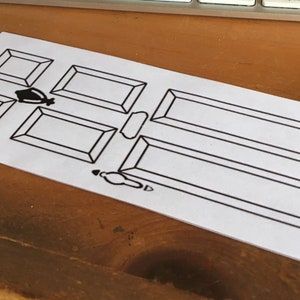 Door Pattern for Keystone Dollhouse Replacement Door image 2