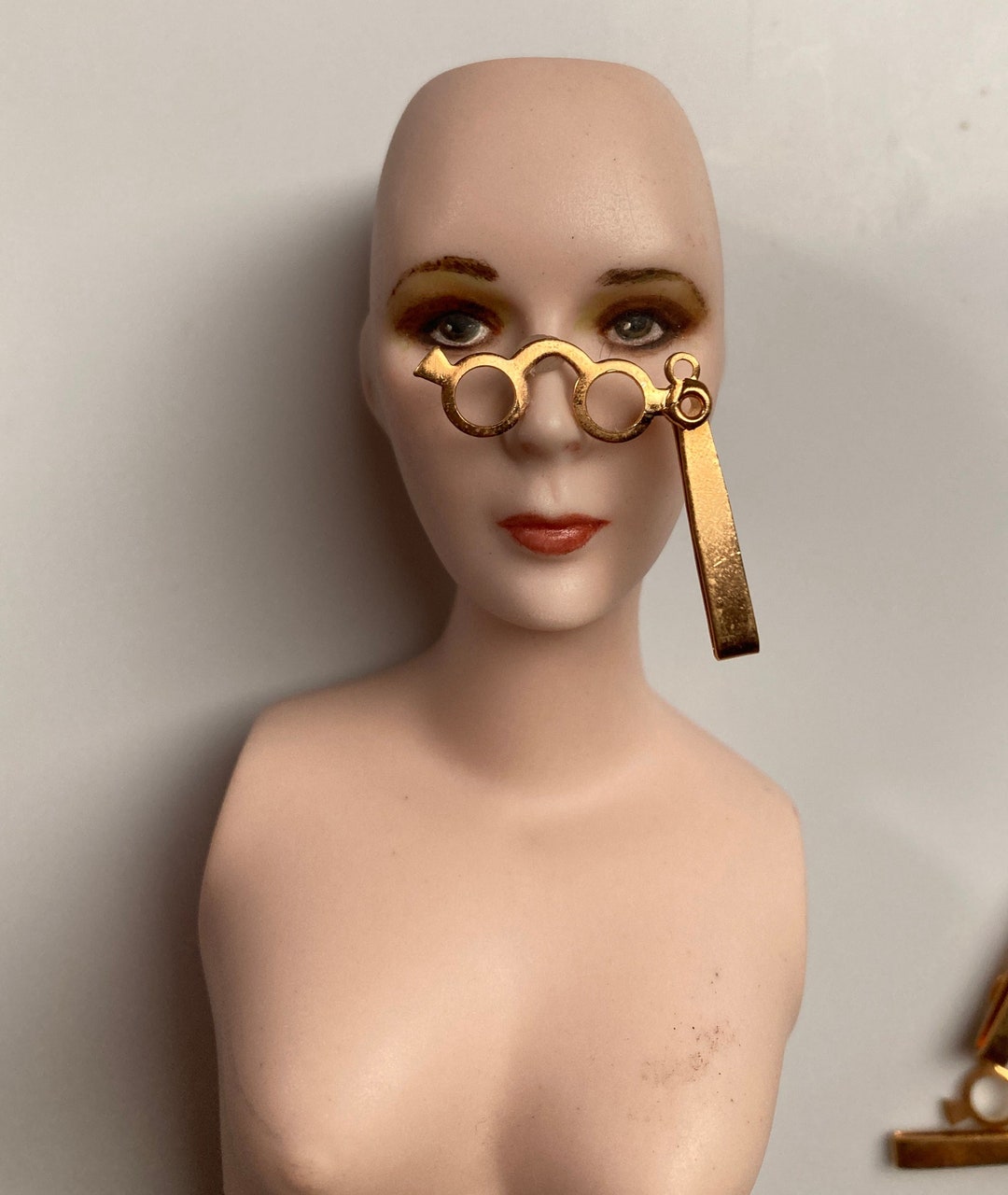 Raw Brass Folding Opera Glasses for Barbie Size Doll 16th Etsy