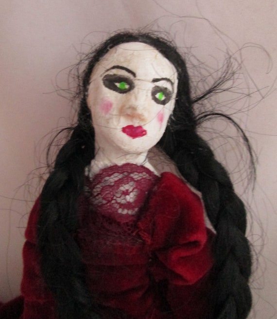 creepy hair doll