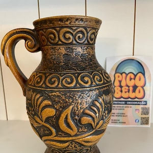 1960/70s Vintage West Germany Bay Pottery Jug No 671 20