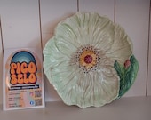 1930s Carlton Ware Poppy Vintage Plate, UK, hand painted