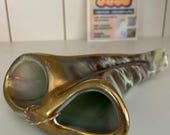 Small Vintage Cornucopia Hanging Wall Vase, Germany