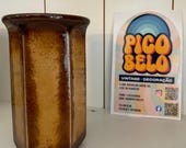 1960/70s Vintage Vase Scheurich, Ceramic Vase No. 297-13, West Germany