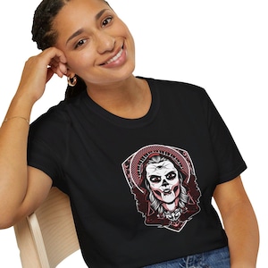La Catrina T-Shirt | Mexican Catrina | Day of the Dead Shirt | Dia de Los Muertos Top | Halloween | Womens Gothic T-Shirt | Softstyle Tee