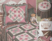 Quilt Block Club Rose of Sharon Churn Dash Pattern Free USA shipping