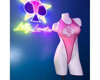 QOS Doll Mesh Bodysuit |QOS Snowbunny BBC Hotwife Apparel